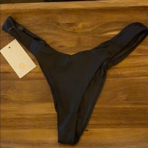 Plumeria swimwear bikini bottoms